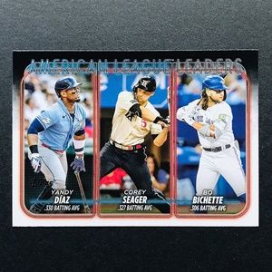 Yandy Diaz / Corey Seager / Bo Bichette - 2024 Topps LL #149